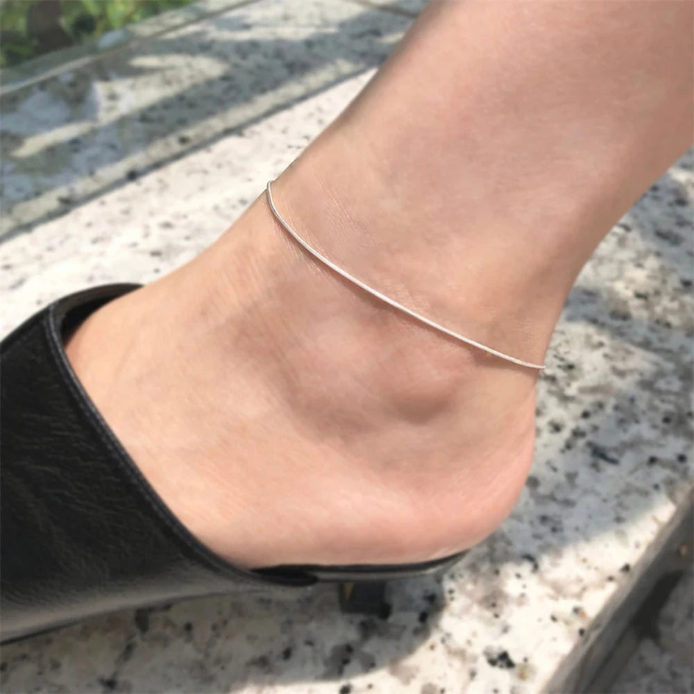 Adjustable Snake Chain Anklet