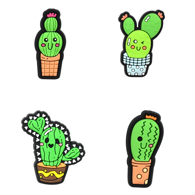 Cactus Shoe Charms