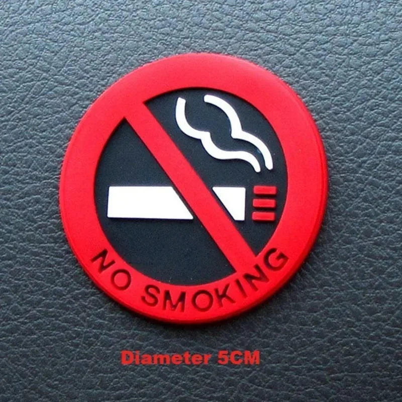 🚭 No Smoking Car Sticker