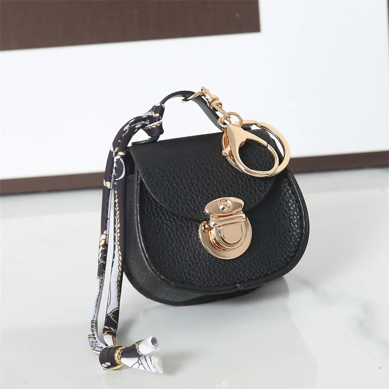Mini Saddle Bag Keychain