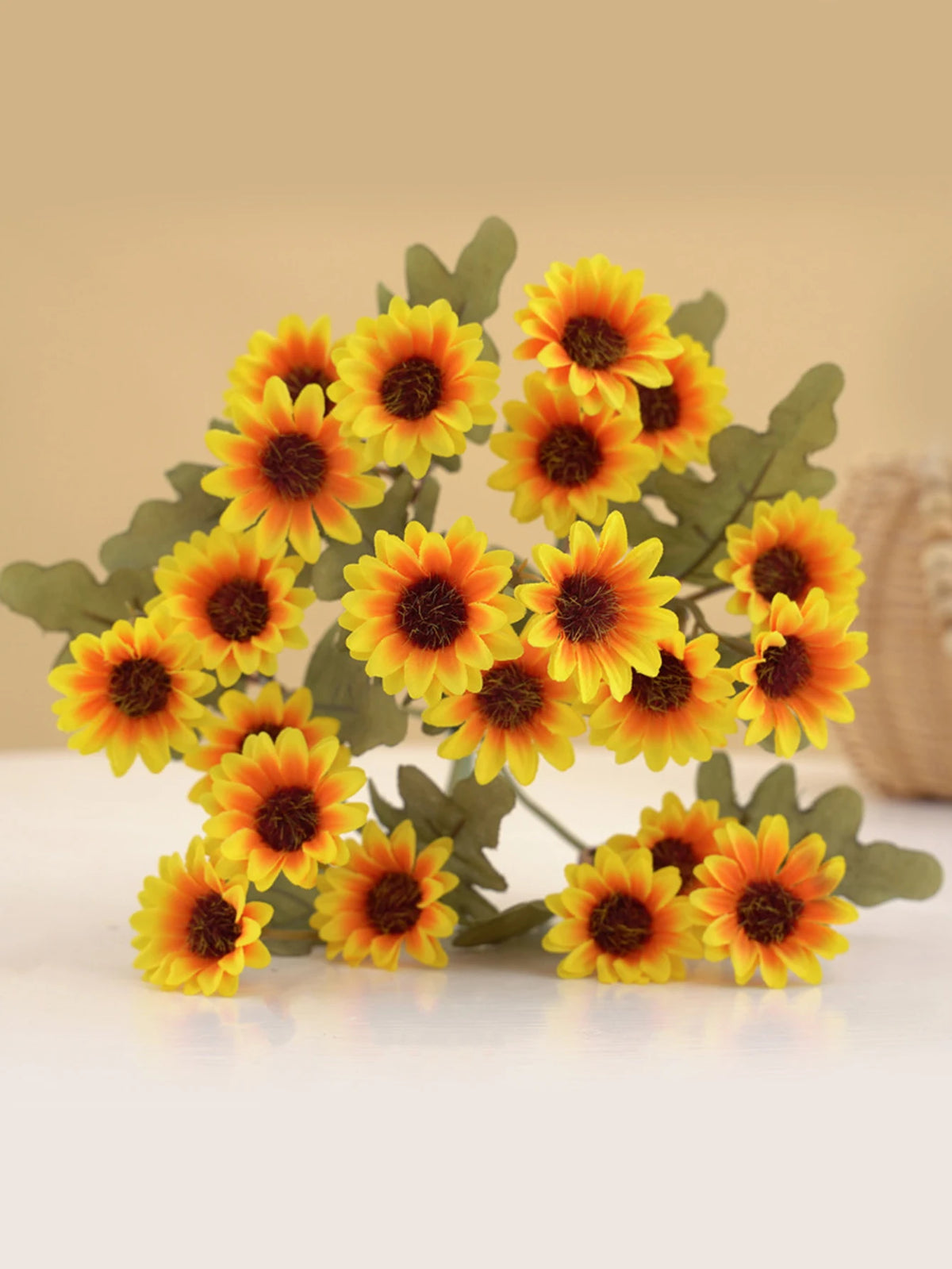 21-Head Silk Daisy Bouquet