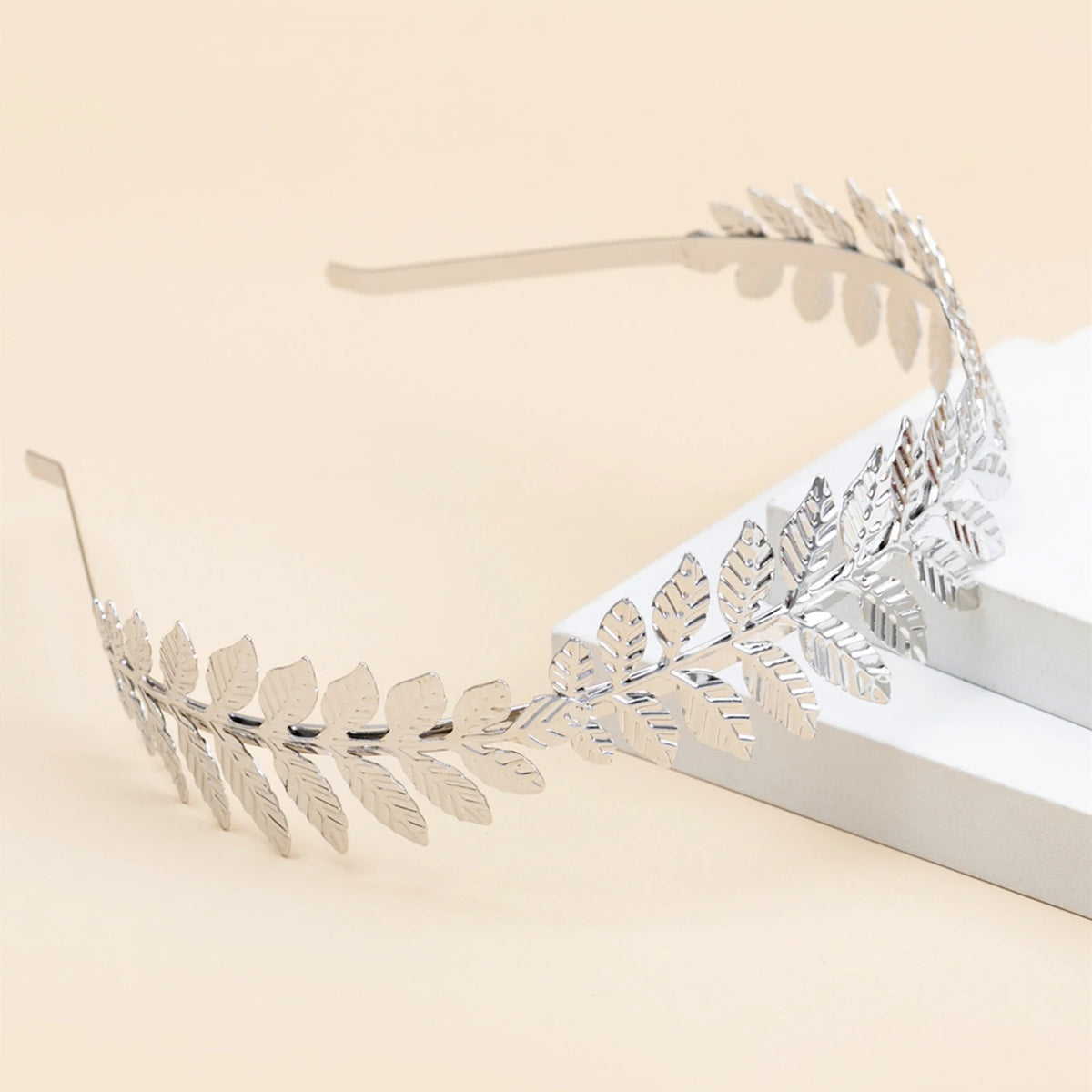 Gold Laurel Leaf Headband