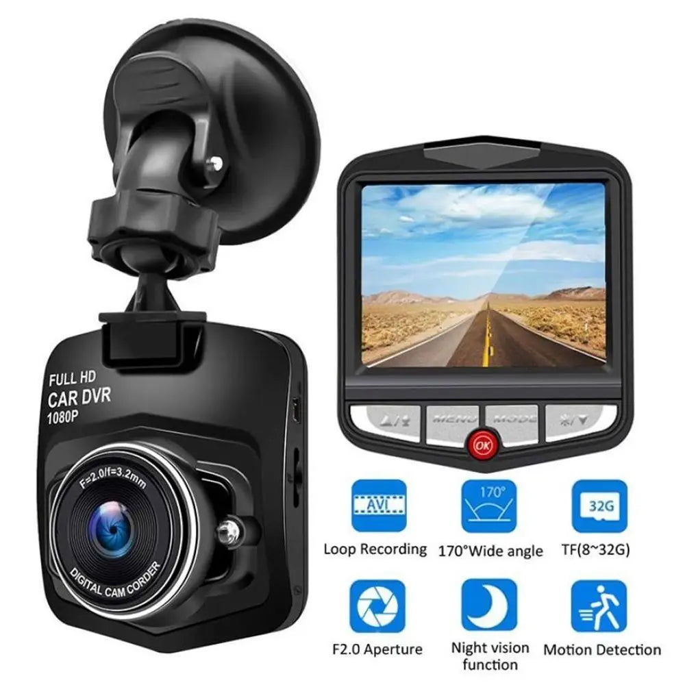 🌙 Full HD Night Vision Dash Cam