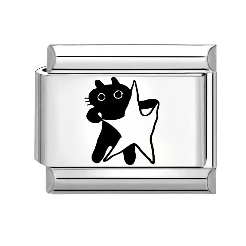 Stars & Eyes Italian Charm Links
