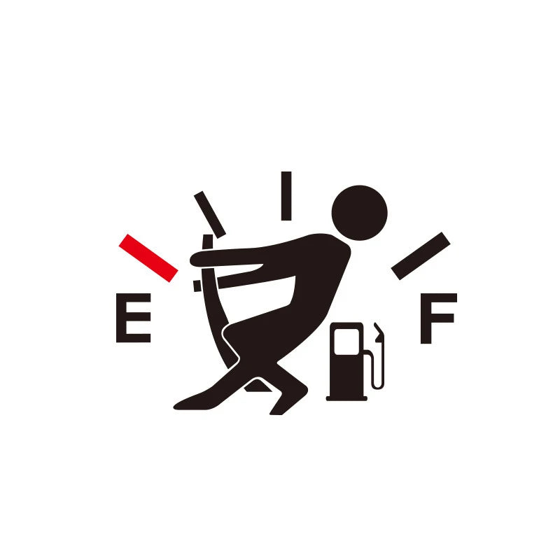 ⛽ Funny High Gas Consumption Sticker