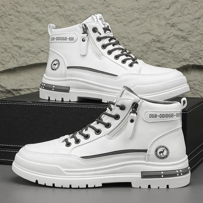 Men's High-Top Platform Boots