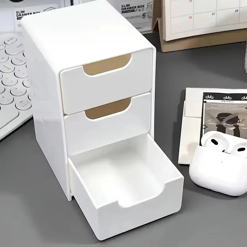 3-Tier Drawer Cosmetic Organizer