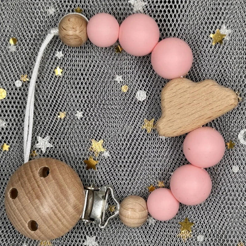 Personalized Name Pacifier Clip