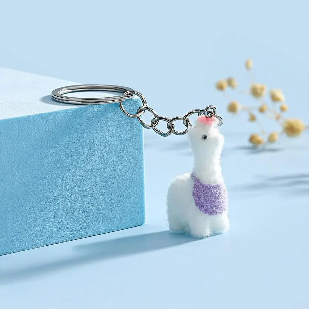 Fluffy Animal Keychains