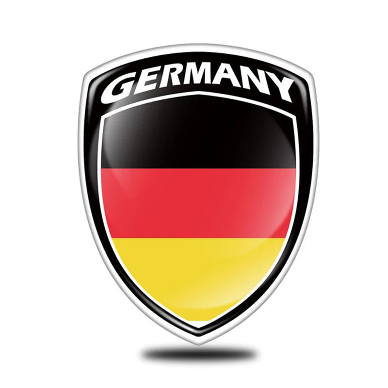 🏳️ 3D Reflective Flag Car Sticker