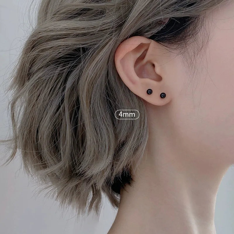 Classic White Pearl Stud Earrings