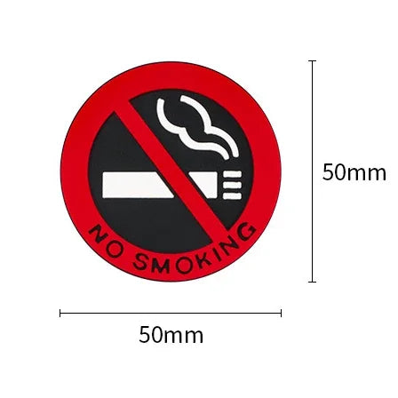 ملصق سيارة 🚭 ممنوع التدخين
