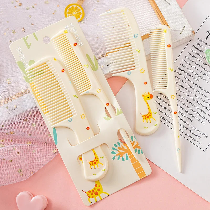 Kids Cartoon Hair Combs – 2 Pcs