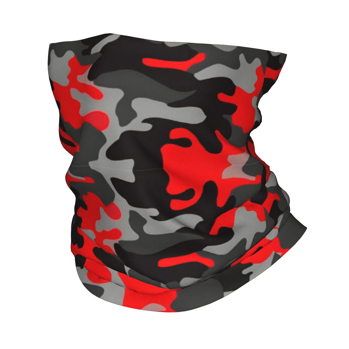 Red Camo Neck Gaiter