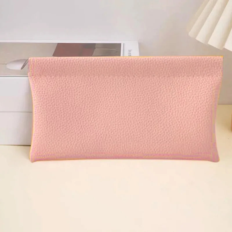 Self-Closing Long Travel Wallet