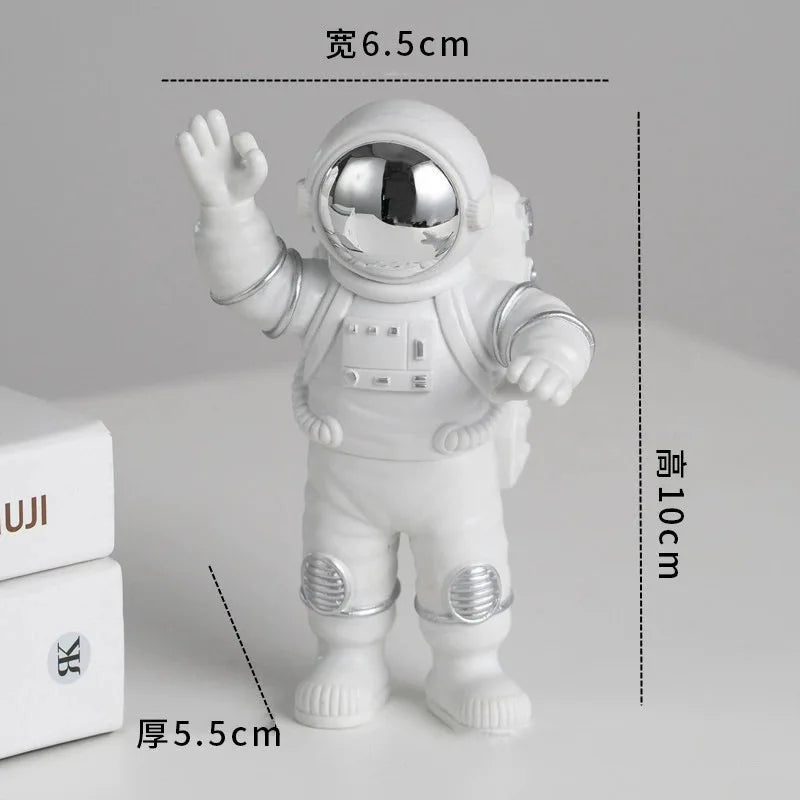 Resin Astronaut Desk Decor