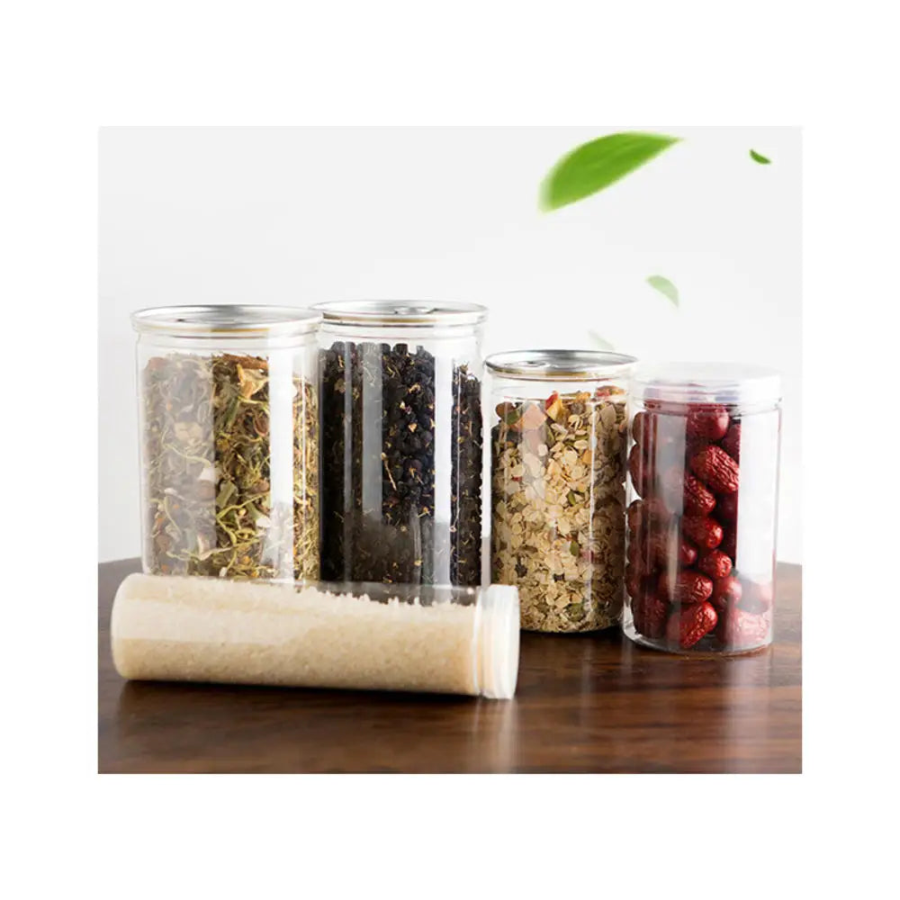 Clear Sealed Storage Jar