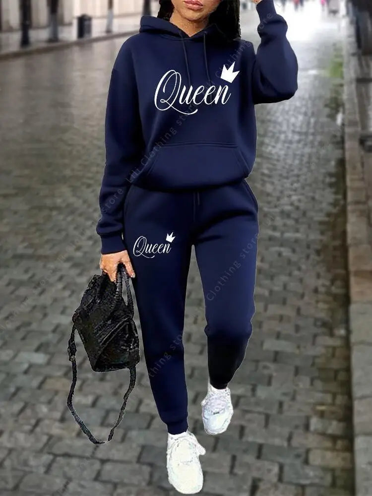 Women's Hoodie & Pants Tracksuit