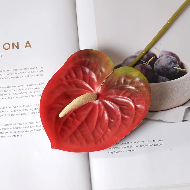 Real-Touch Artificial Anthurium