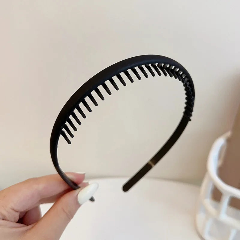 Multicolor Wave Tooth Hairbands