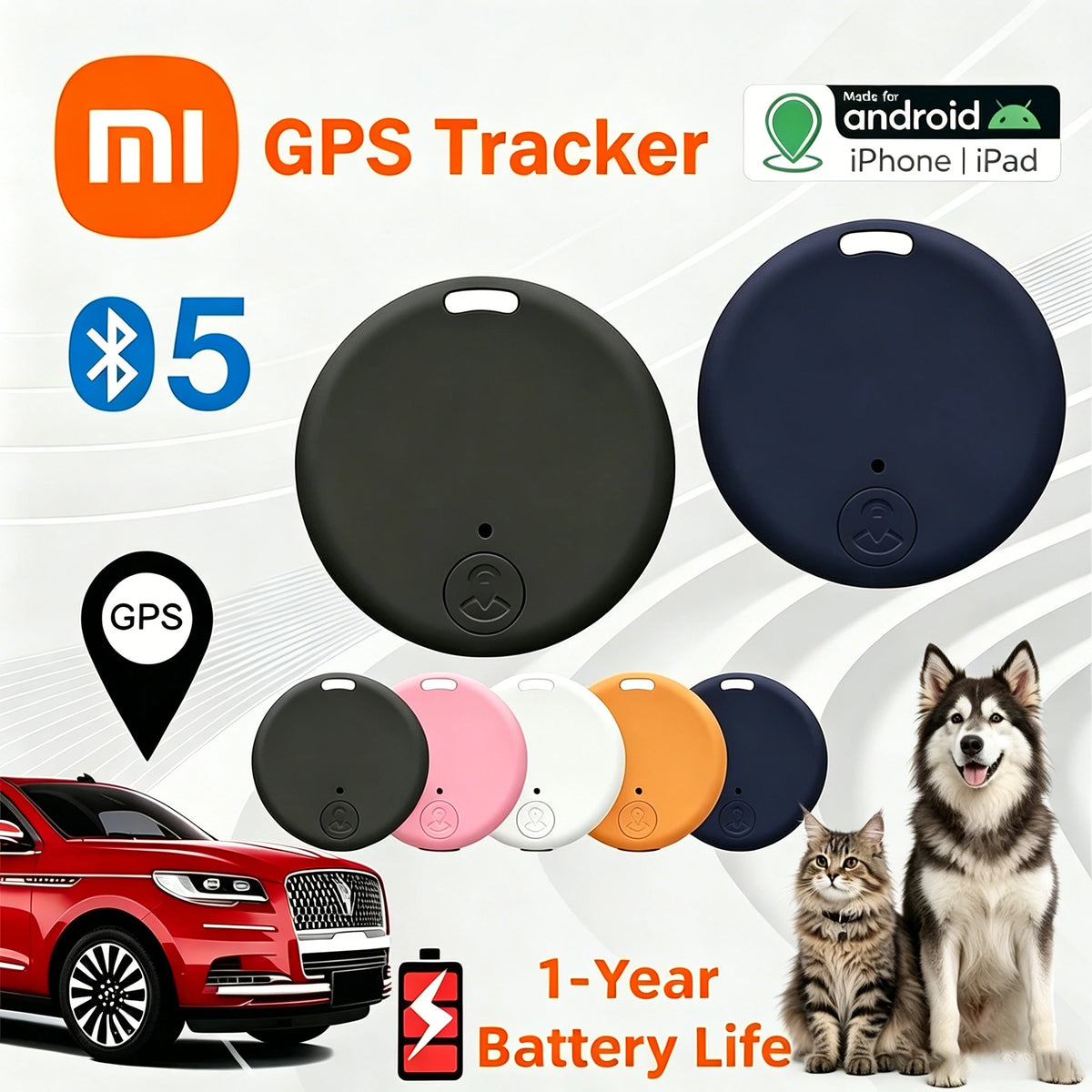📍 Xiaomi Bluetooth GPS Tracker