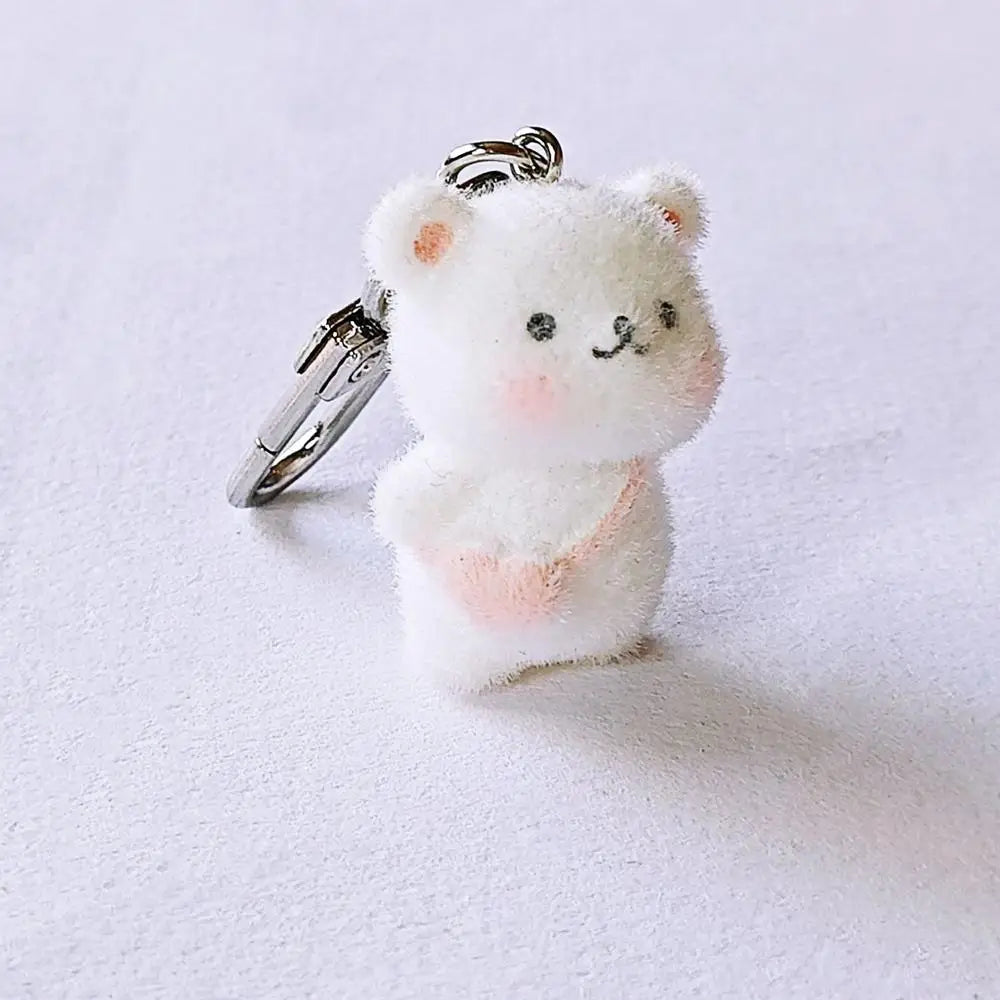Fluffy Animal Keychains
