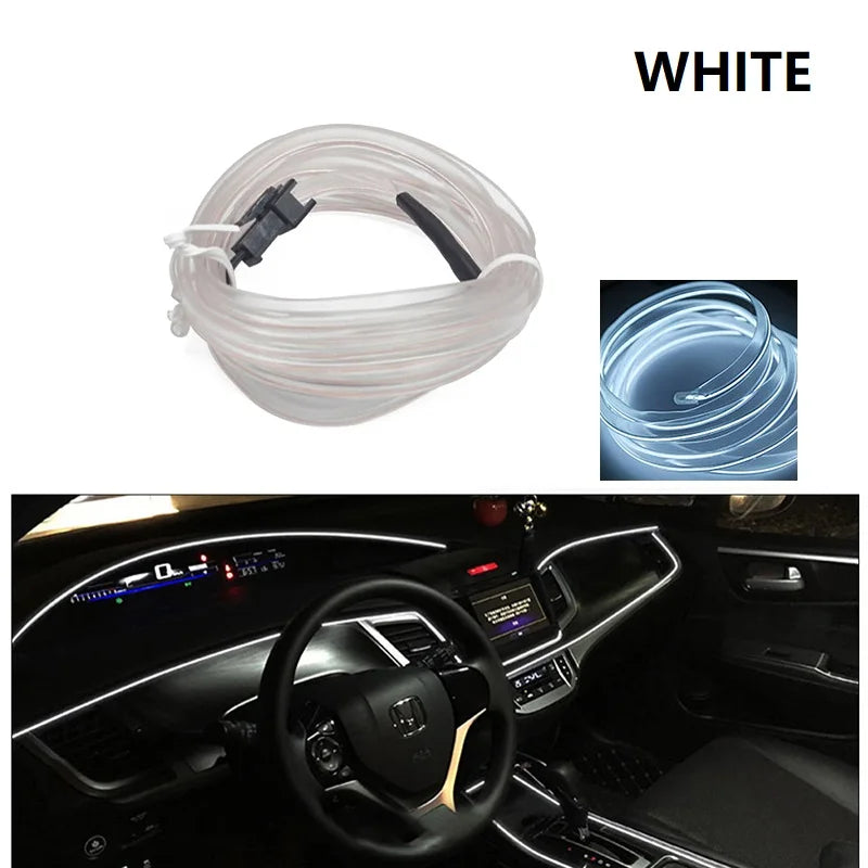 💡 Neon LED Car Interior Light Strip