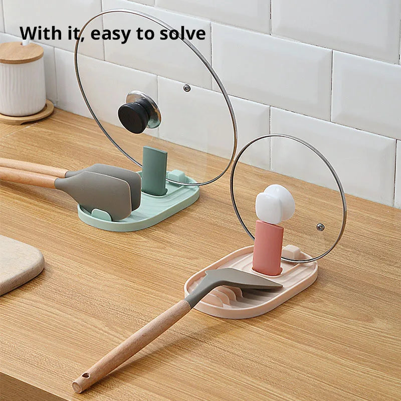 Silicone Pot Lid & Spoon Rest