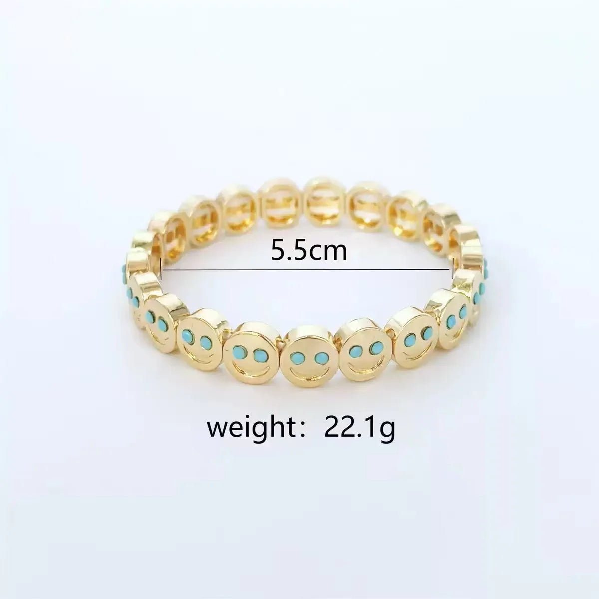 😊 Colorful Diamond Smile Bracelet