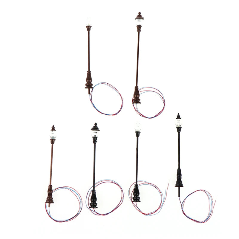 1:87 Mini LED Street Lamps