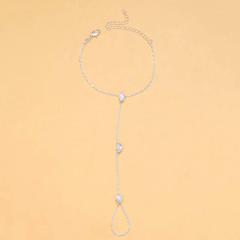 🔷 Bohemia Crystal Rhombus Bracelet