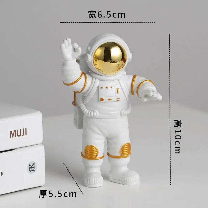 Resin Astronaut Desk Decor