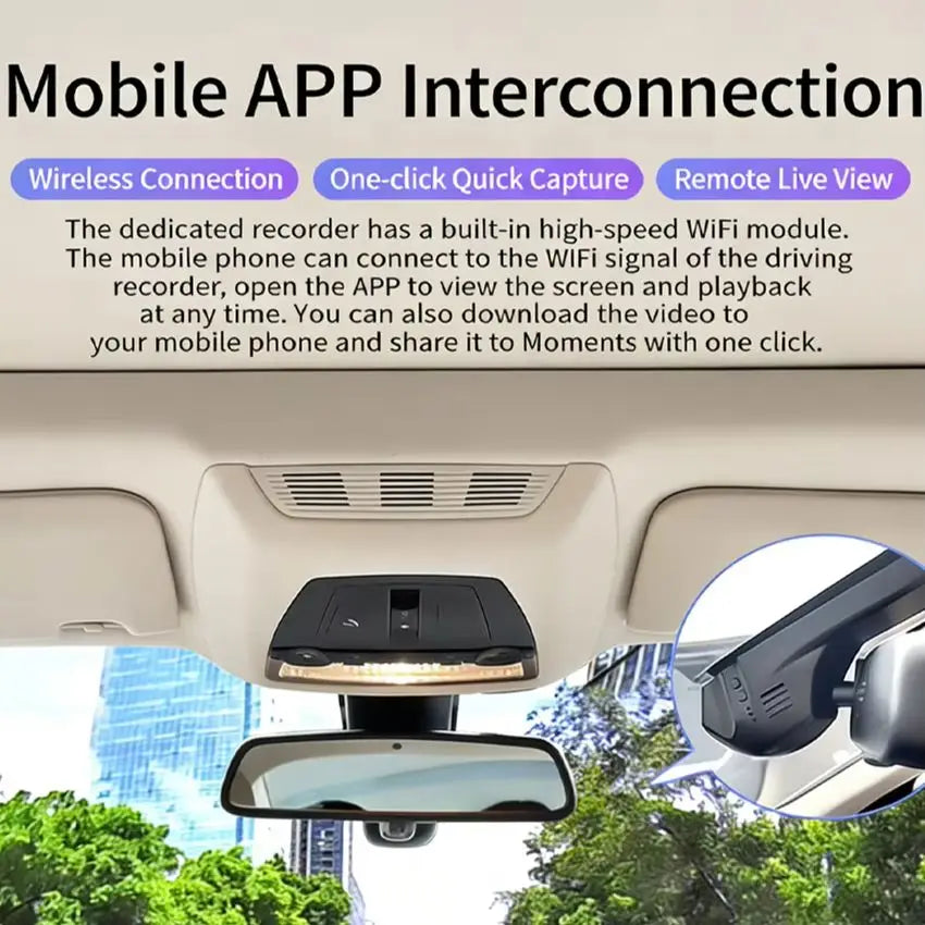 🚙 4K Dash Cam for BMW