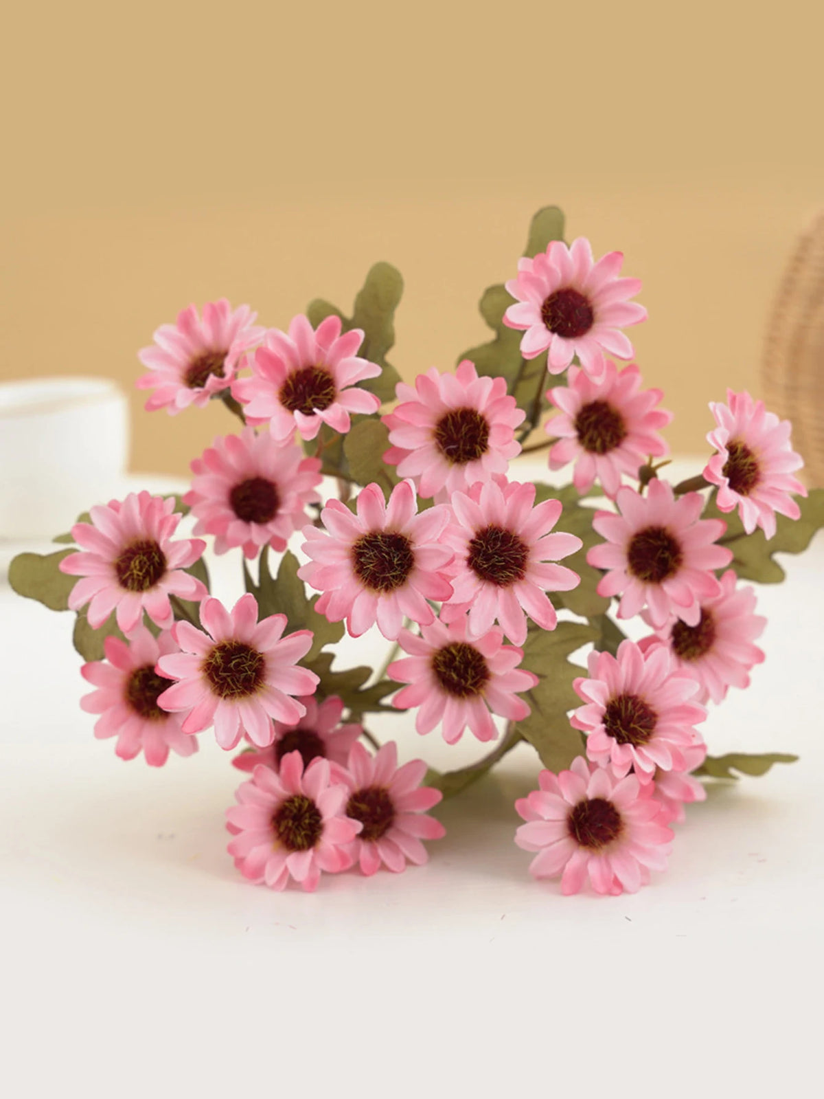 21-Head Silk Daisy Bouquet
