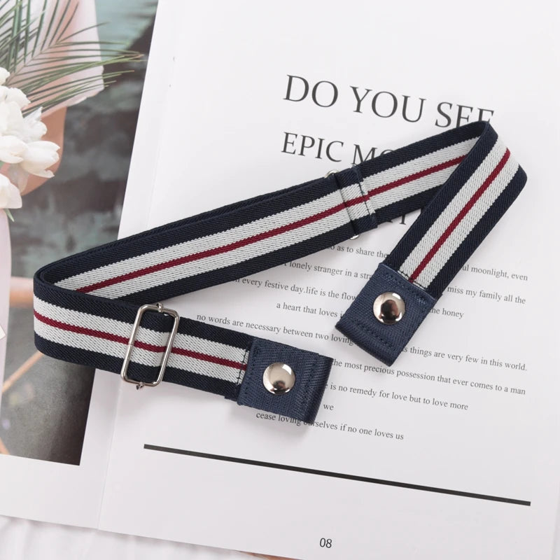 Buckle-Free Stretch Elastic Belt