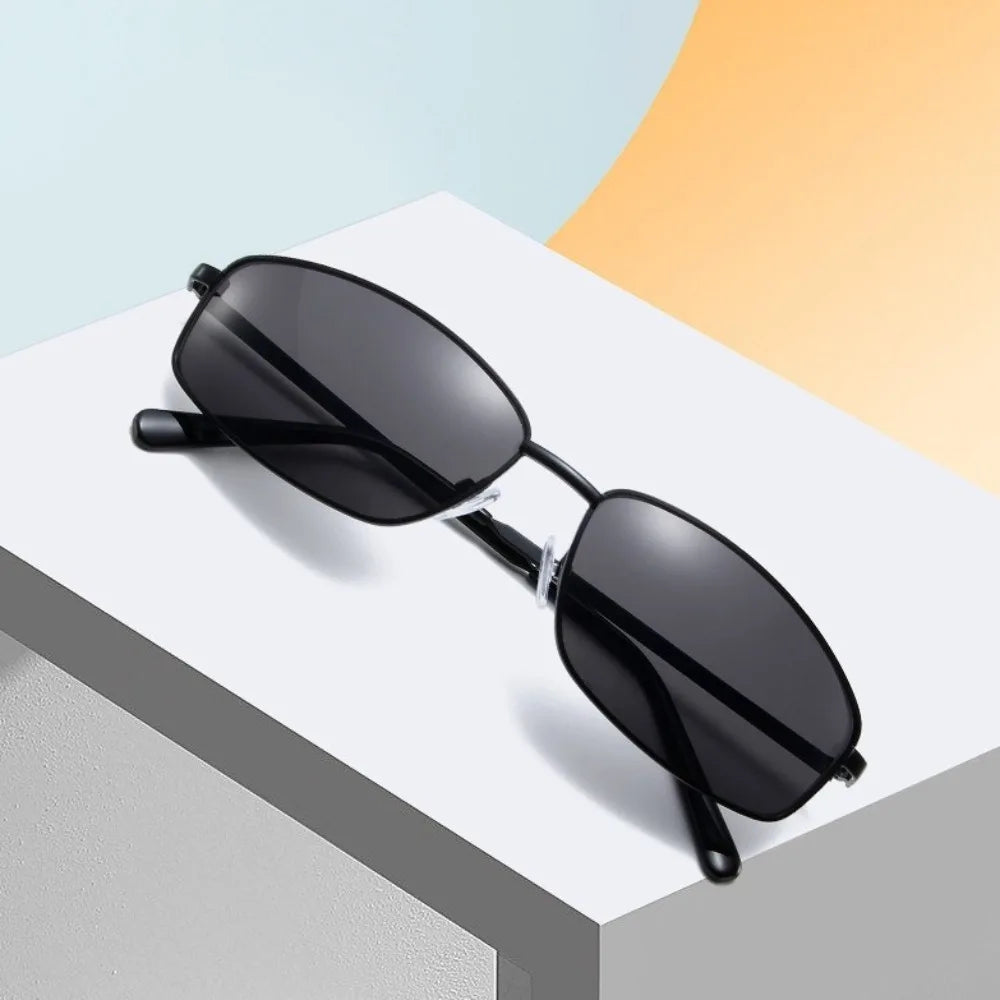 Metal Frame Square Sports Sunglasses