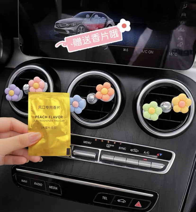 🌼 Flower Air Vent Clip Air Freshener