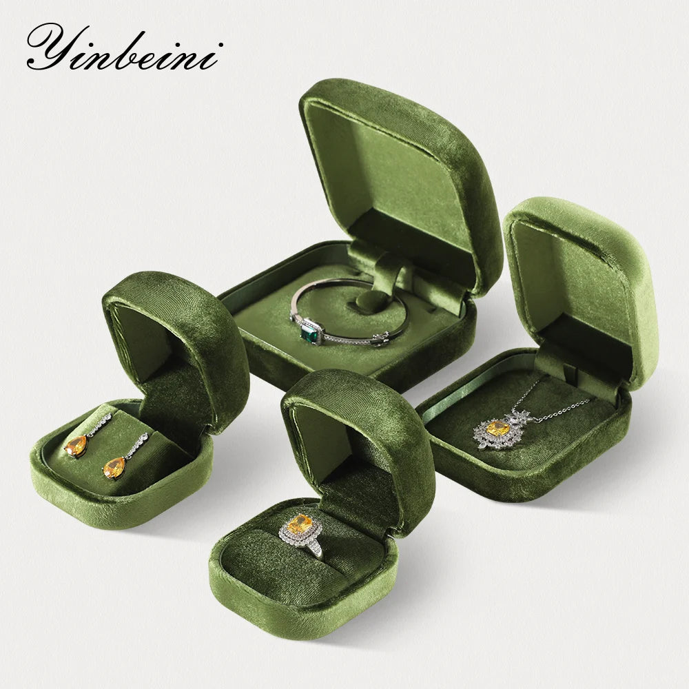 Velvet Ring & Jewelry Box