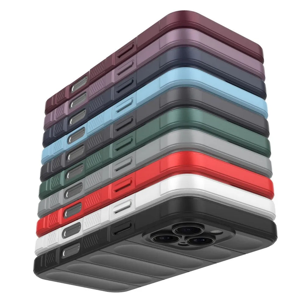 Soft Anti-Fall Silicone iPhone Case