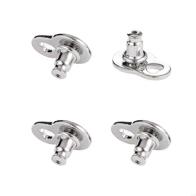 Heart Earring Lifters for Heavy Earrings – 4 Pcs