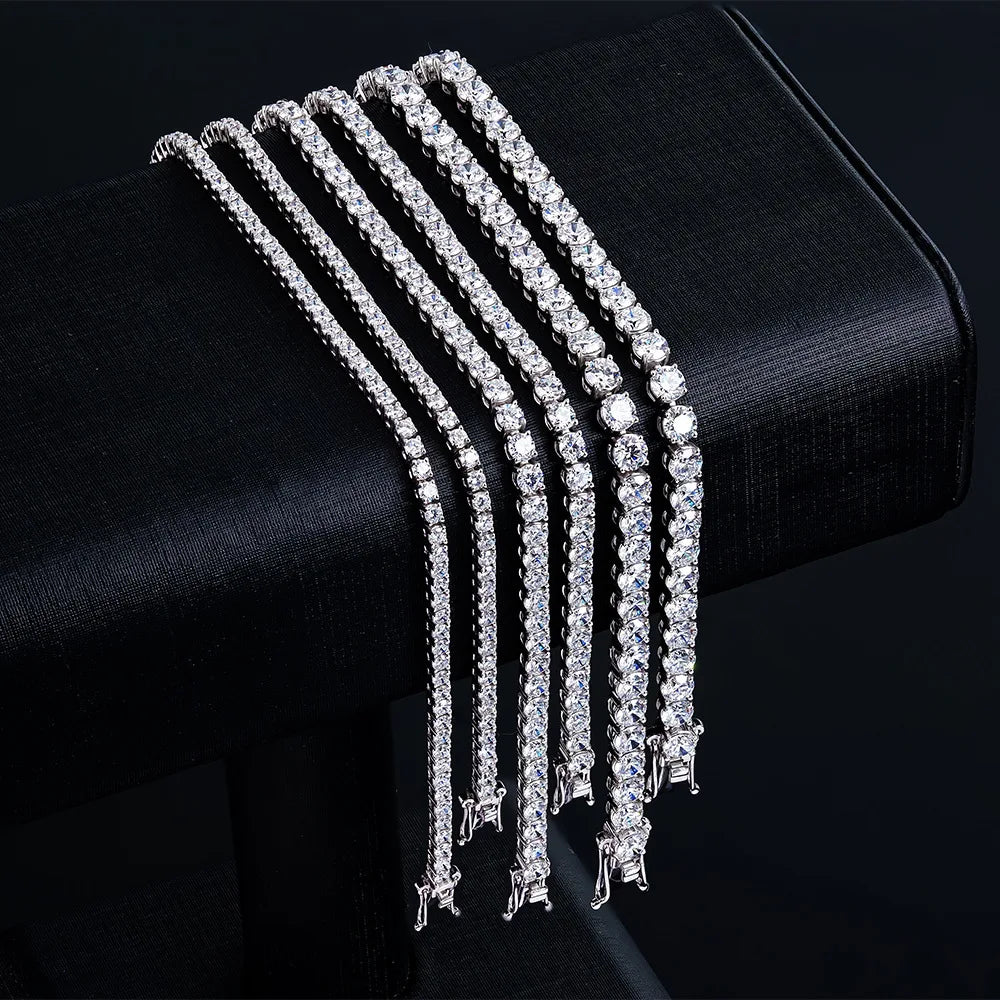 💎 Moissanite Tennis Bracelet