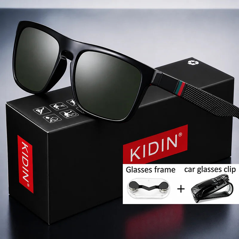 Polarized Square Sports Sunglasses