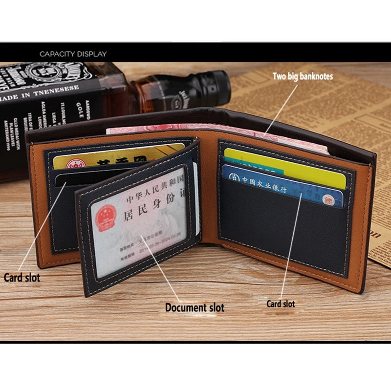 Vintage Men's Slim Wallet