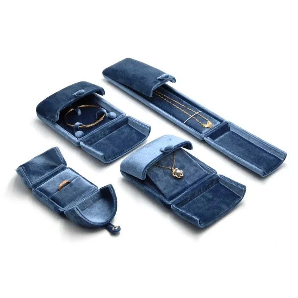 Velvet Double-Door Ring Box