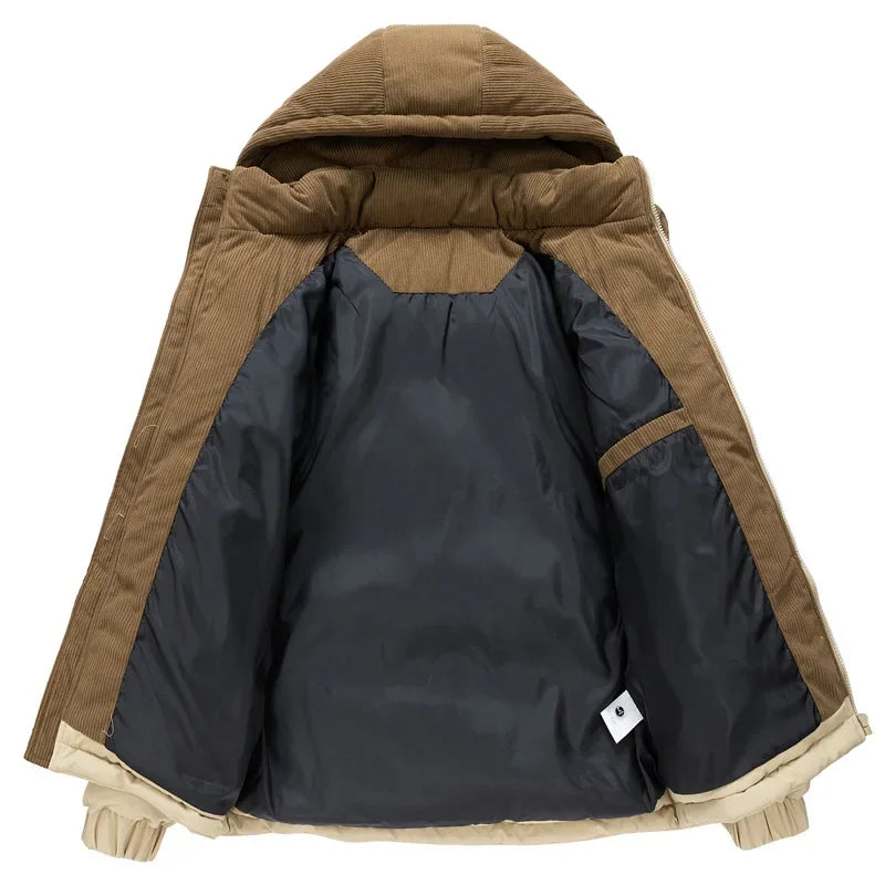 Men's Hooded Puffer Jacket