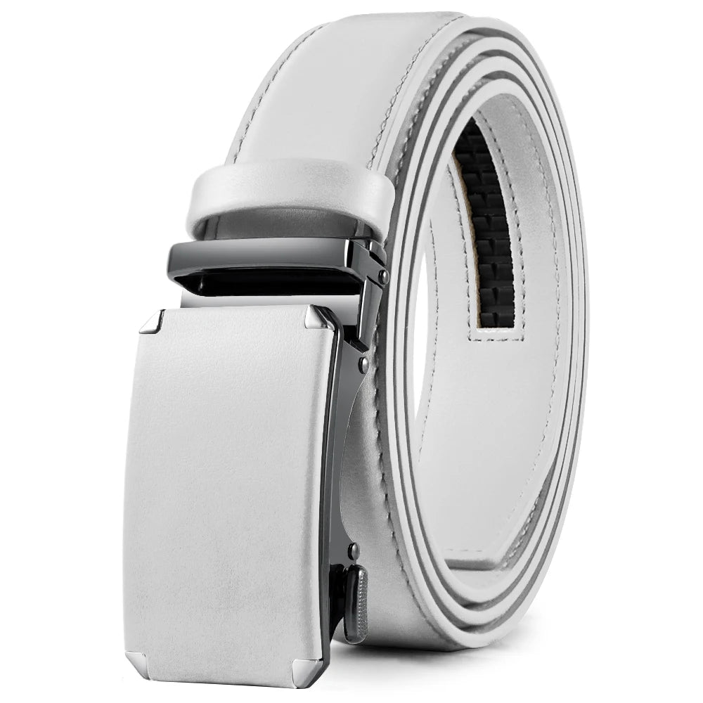 Men's Automatic Leather Ratchet Belt