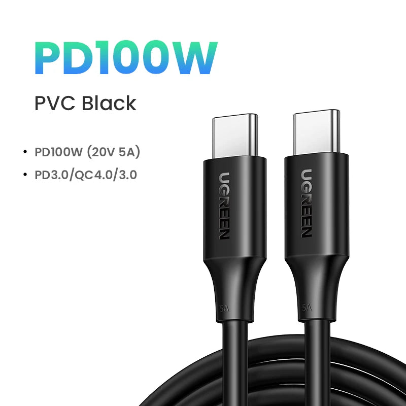 ⚡ UGREEN 100W USB-C Fast Charging Cable