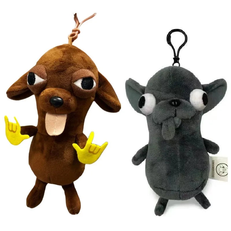 Realistic Chihuahua Plush Keychain