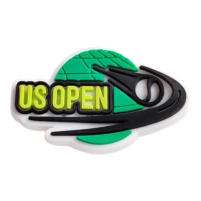 Tennis & Love Shoe Charms