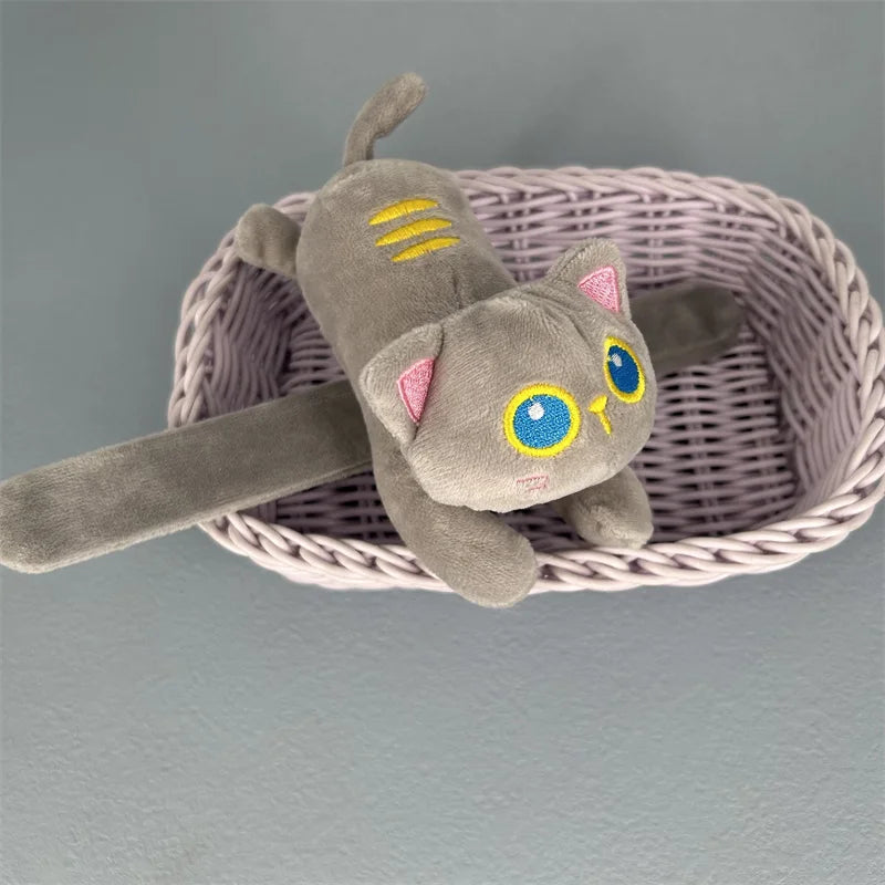 Cat Plush Slap Bracelet